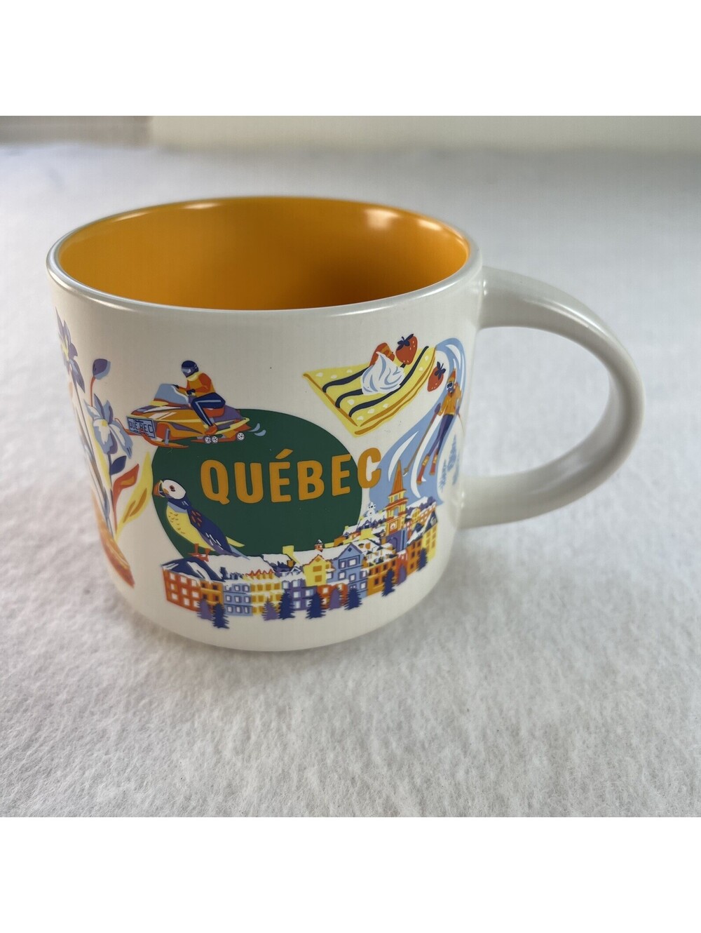 STARBUCKS mug Quebec DISCOVERY SERIES MUG coffee tea